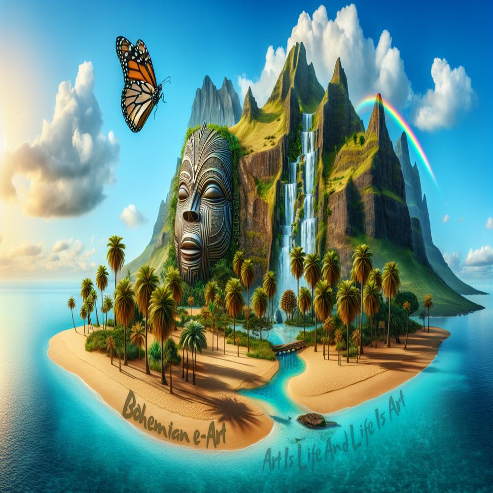Bohemian e-Art Art Is Life And Life Is Art Wayne A. Cargill graphic design for Bohemian e-Art digital art gallery and digital imagery distribution platform.