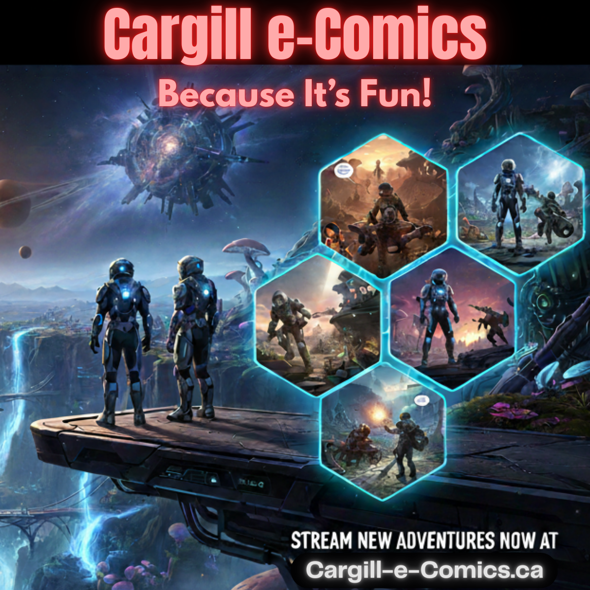 Wayne A. Cargill ~ Client Scout graphic designs for Wayne A. Cargill Agency Digital Platforms and Services